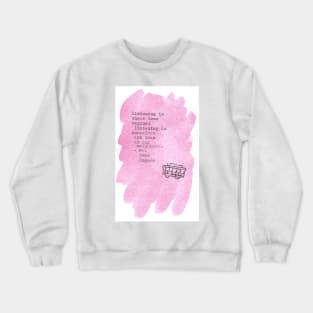 Mr. Rogers Quote Crewneck Sweatshirt